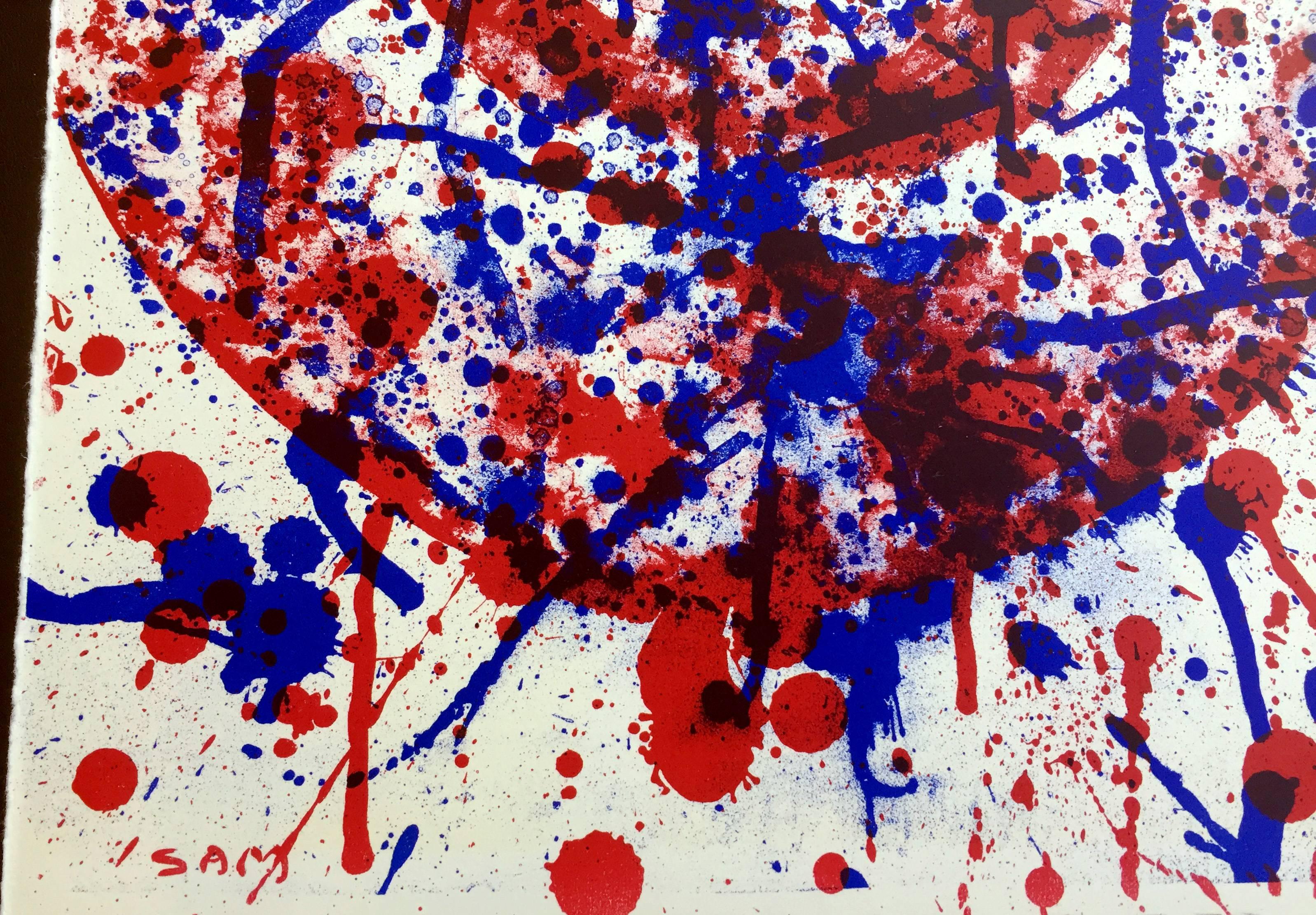 Sam Francis, Untitled (from 1 Cent Life Portfolio)  1