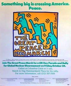 Keith Haring The Great Peace March (Keith Haring prints) 