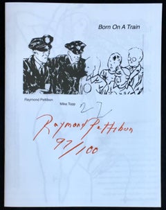 Retro Signed Raymond Pettibon artist book 