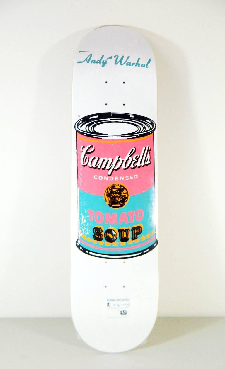after) Andy Warhol - Warhol Campbell's Soup Skateboard Deck at 1stDibs | campbell  soup skateboard, campbell soup skateboard decks, andy warhol campbell soup  skateboard