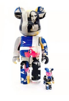 bearbrick andy warhol mona lisa Andy Warhol Bearbrick 400% Companion (Warhol Mona Lisa BE@RBRICK)