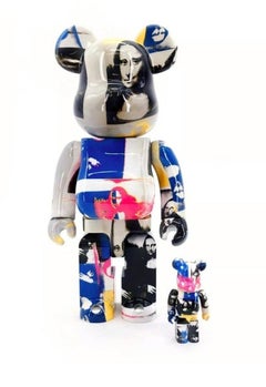 Andy Warhol Bearbrick 400 % Companion (Warhol Mona Lisa BE@RBRICK)