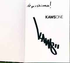 Monographe signée KAWS ONE (signée KAWS Tokyo 2001)