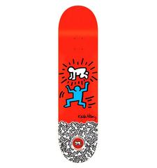 KEITH HARING Skate Deck (Red)