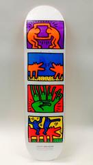 Keith Haring Multi Color Skate, Rare