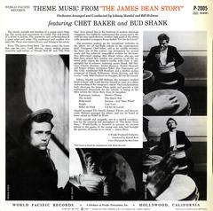 Vintage James Dean Vinyl Record Soundtrack by Chet Baker