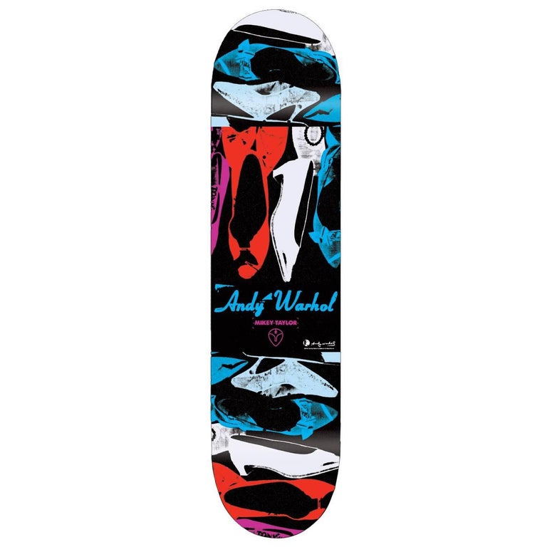 Andy Warhol Warhol Skateboard Deck (Shoes) For Sale at 1stDibs andy