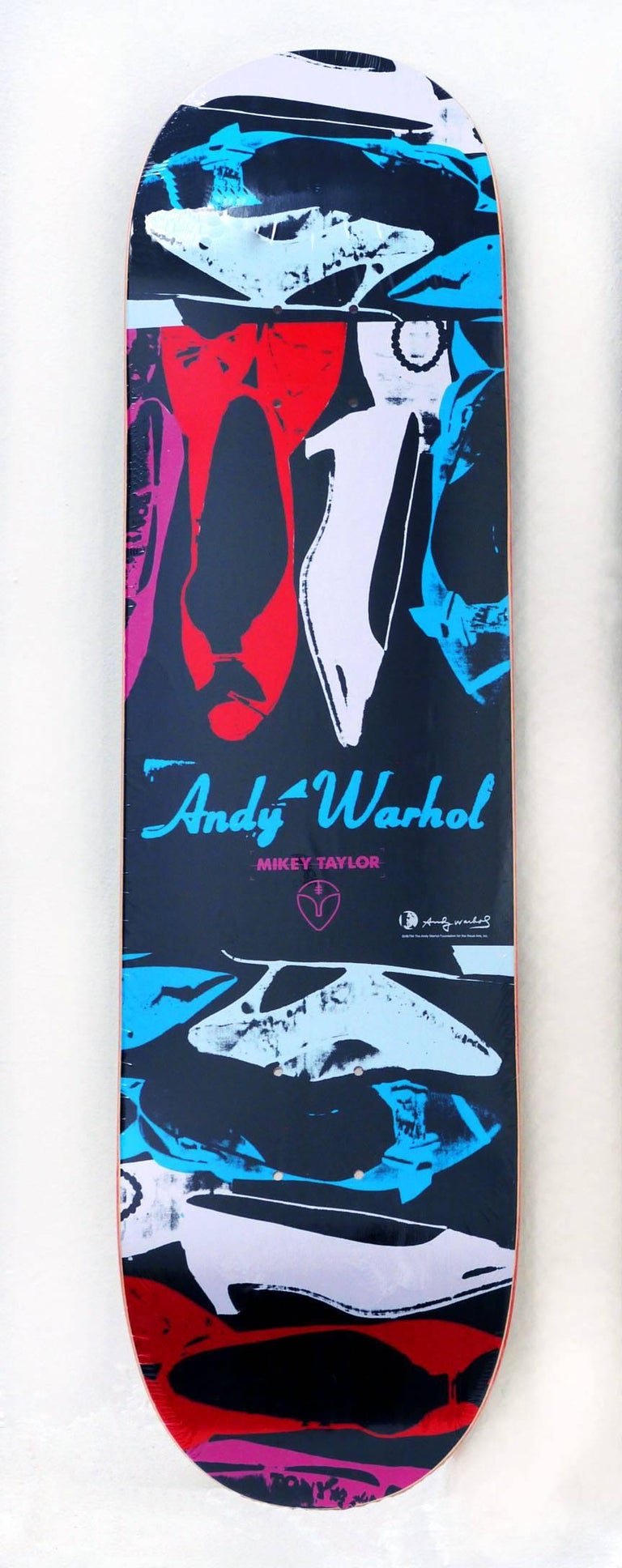 Andy Warhol Warhol Skateboard Deck (Shoes) For Sale at 1stDibs andy