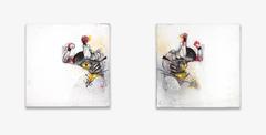 Anthony Lister L.A. Mad Man Diptych