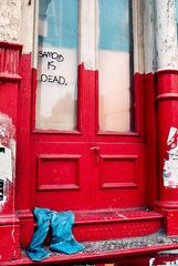 Retro SAMO IS DEAD, A Rare Basquiat Street Art Photo, 1980