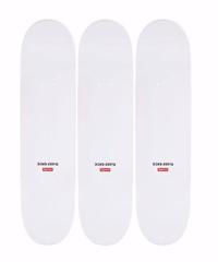 Dash Snow X Supreme, A Set of 3 Skate Decks