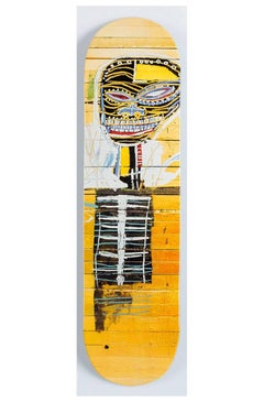 Basquiat Gold Griot Skate Deck (after Basquiat) 
