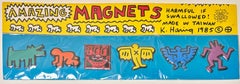 Original Keith Haring Pop Shop magnets (Keith Haring Pop Shop 1986)