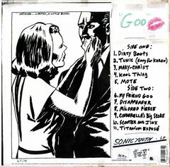 Vinyl Record Art, Sonic Youth Goo, 1st Pressing