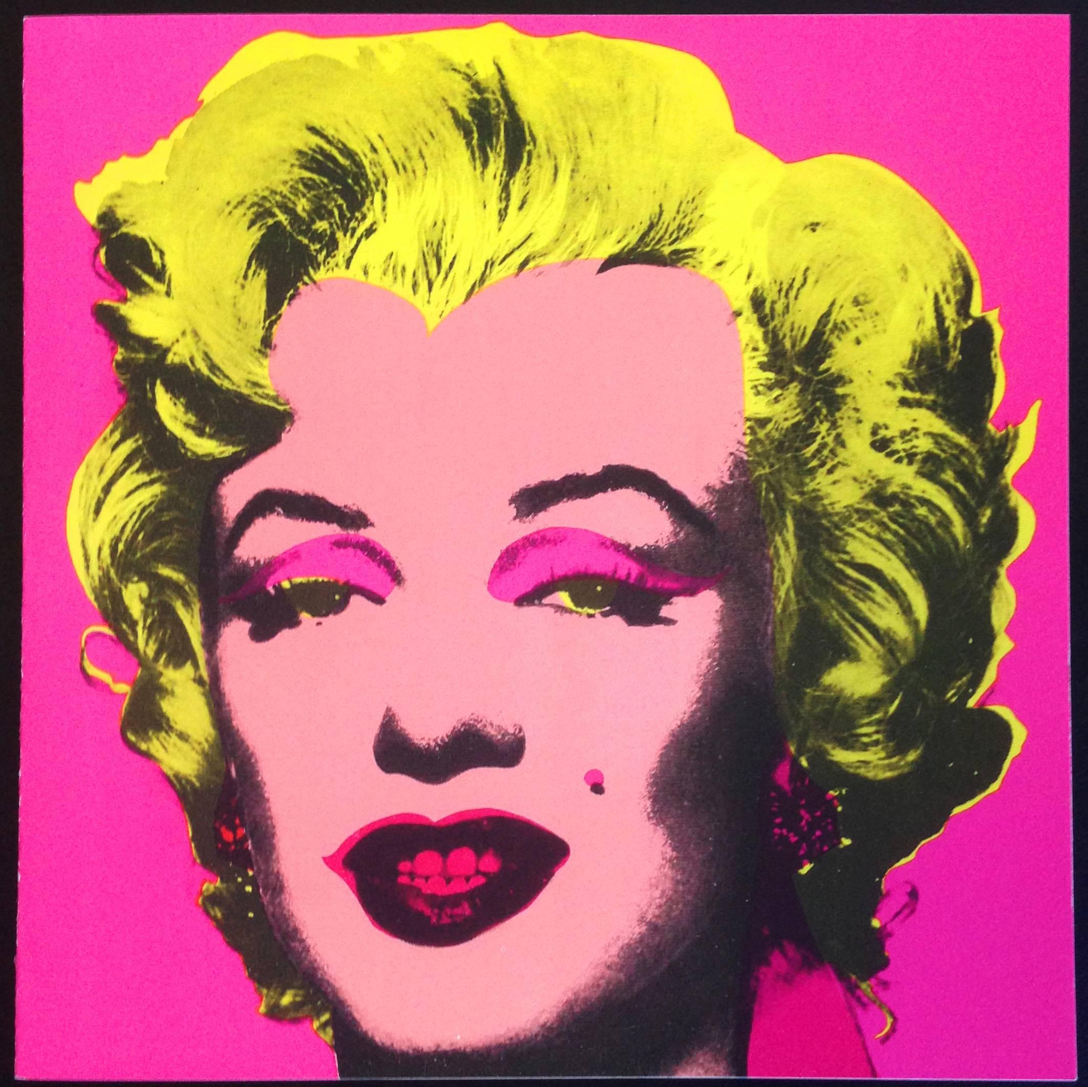 Andy Warhol, Marilyn (Castelli Announcement) - Print by Unknown
