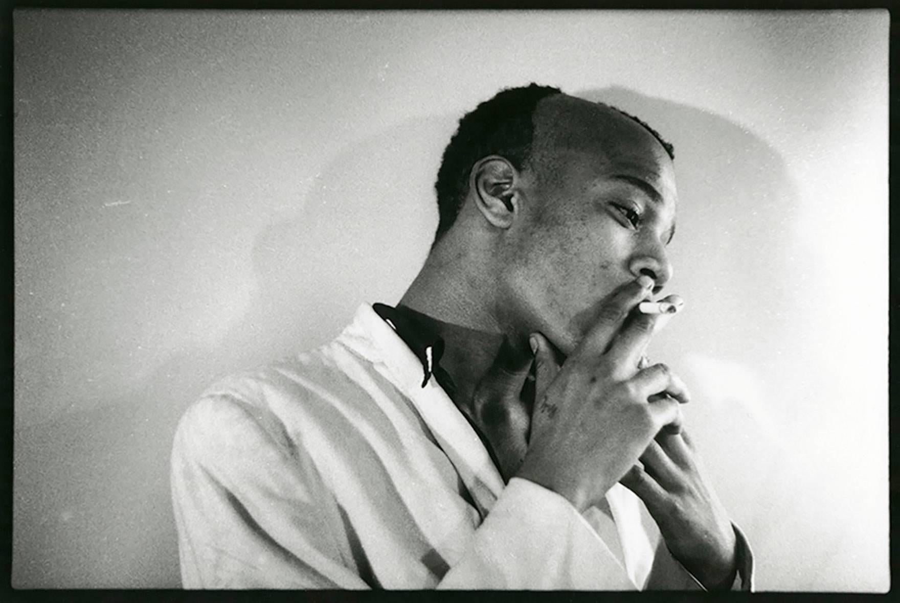 Nicholas Taylor Portrait Photograph - Jean Michel Basquiat photograph (Samo, young Basquiat) 
