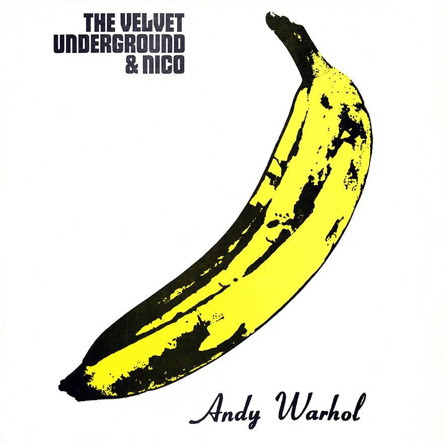 Warhol Banana Cover: Nico & The Velvet Underground Vinyl Record - Art by Andy Warhol