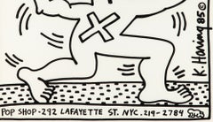 Poster del Pop Shop di Keith Haring, 1986 (Keith Haring 1986)