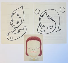 Yoshitomo Nara Marianne Boesky Gallery 1999 (announcements)