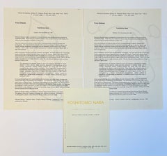 Yoshitomo Nara Marianne Boesky Gallery 1999 (announcements)