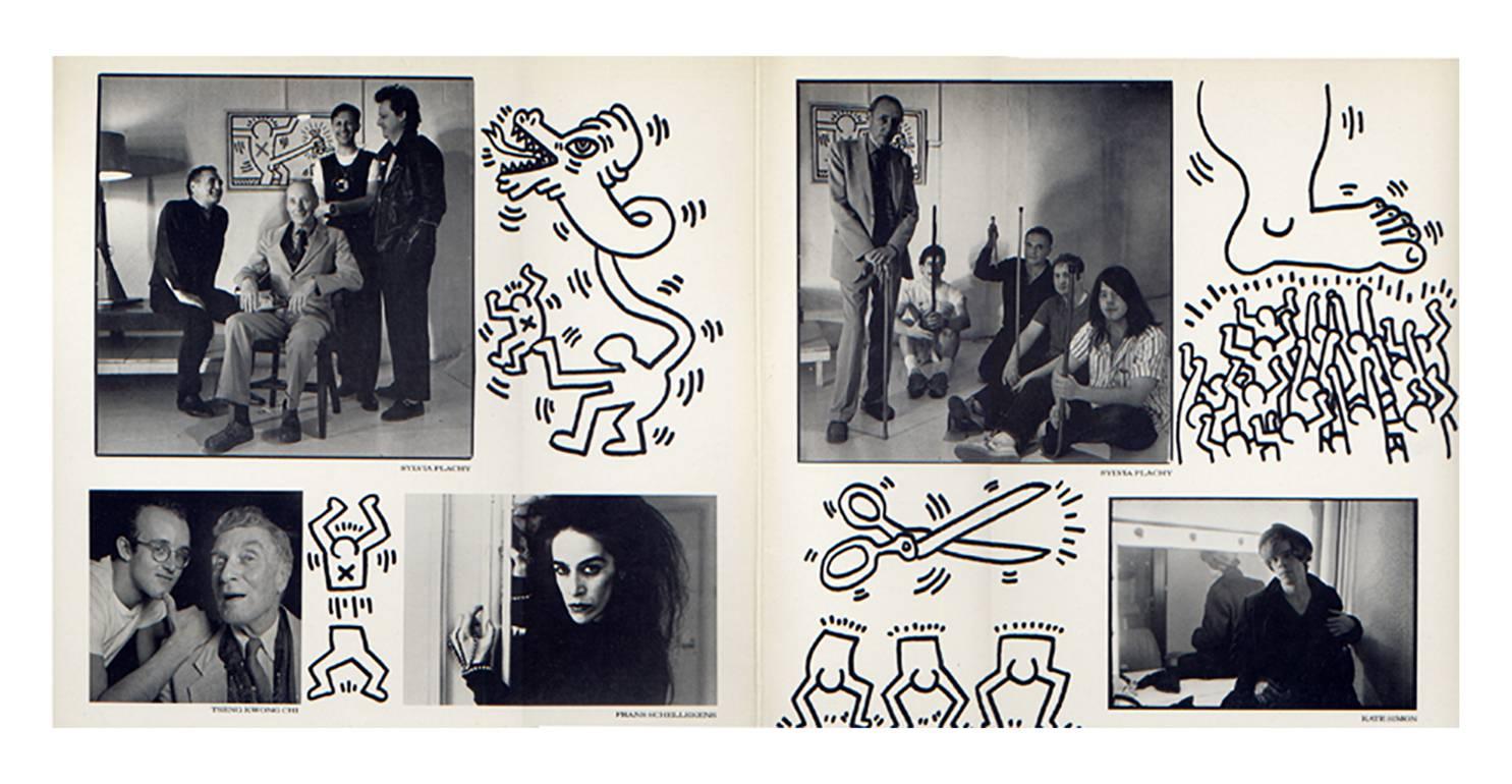 “A Diamond Hidden in the Mouth of a Corpse,” A Rare 1985 Vinyl Art Cover featuring Original Artwork by Keith Haring

In addition to the front and back cover art by Haring, this work contains a foldout interior plus two illustrated inner sleeves, all