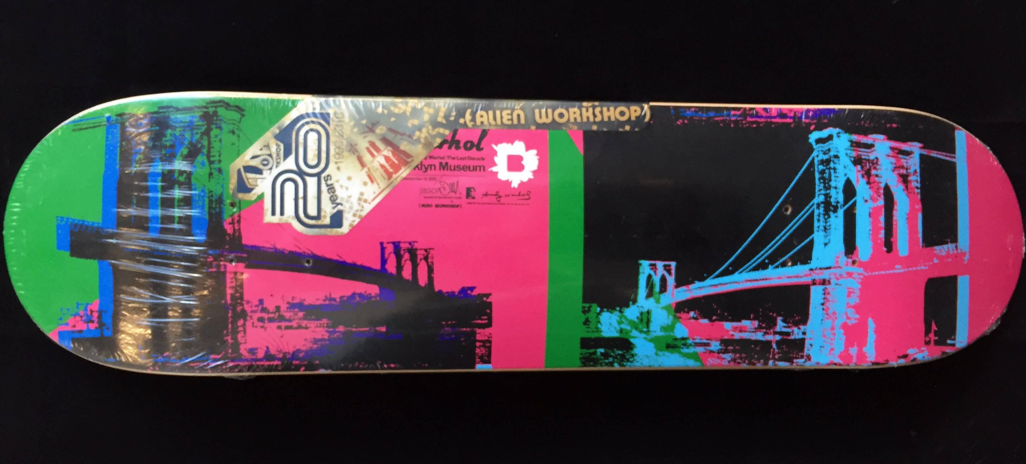 andy warhol brooklyn bridge print