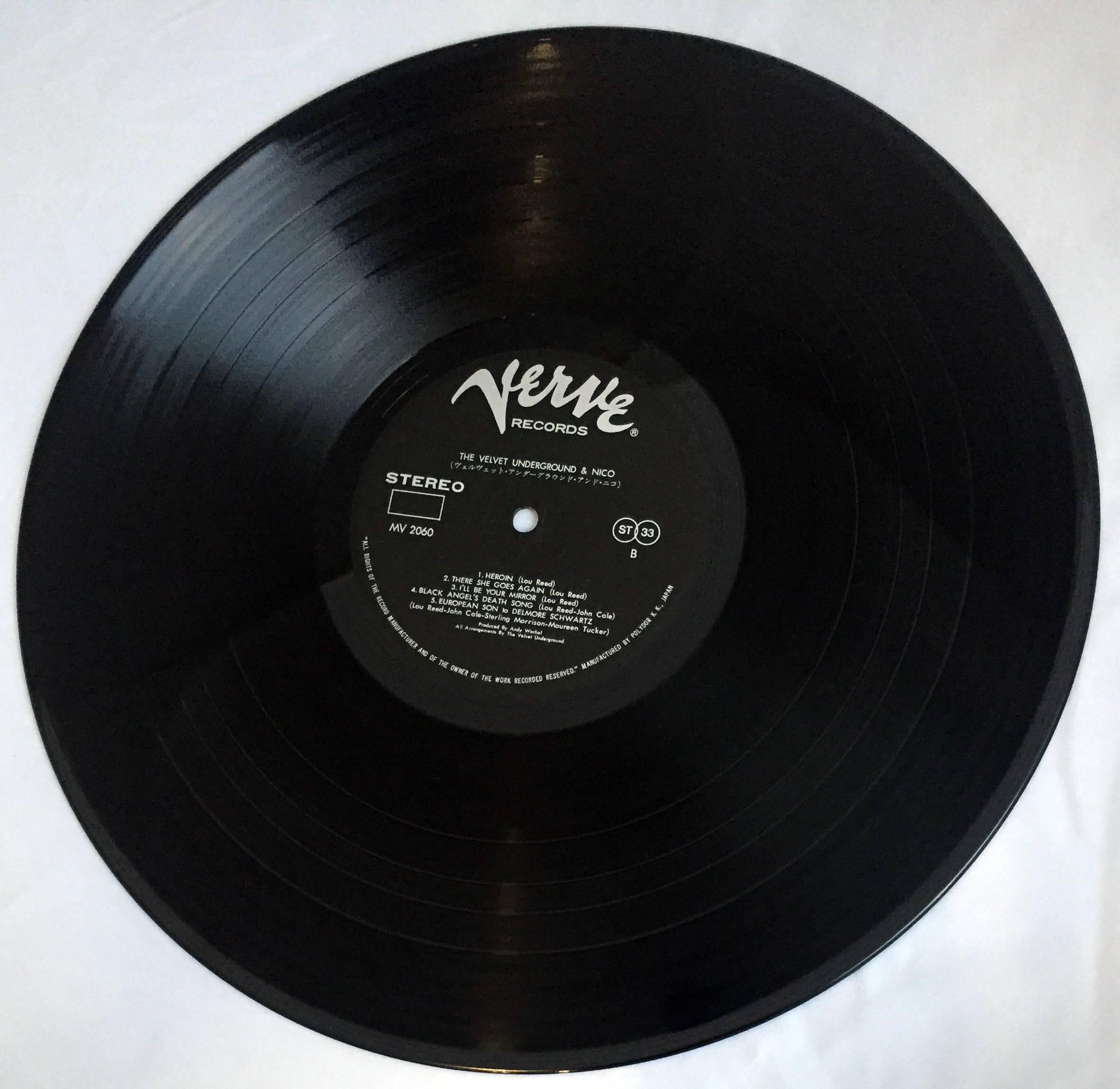  Warhol Banana Cover (Un-peeled), Nico & The Velvet Underground Vinyl Record 1