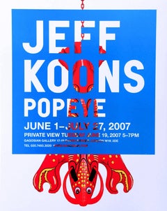 Jeff Koons à la galerie Gagosian (Hulk Elvis:: Popeye)
