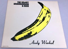 Warhol Banana Cover: Nico & The Velvet Underground Vinyl Record