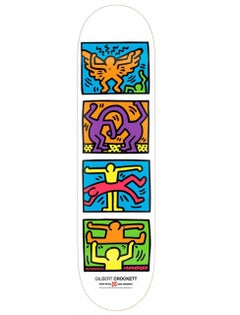 Keith Haring Retrospect Skateboard Deck