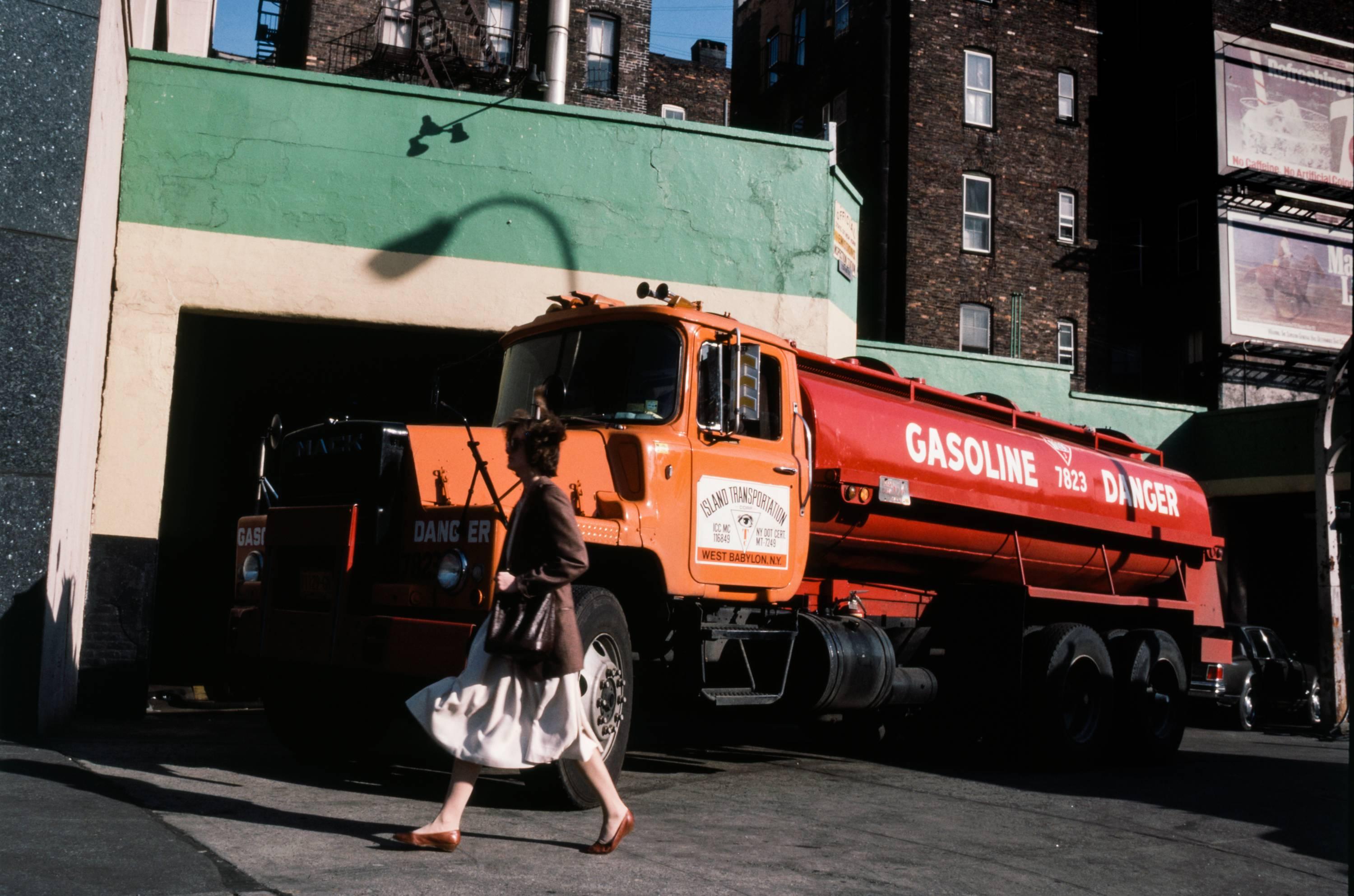 Robert Herman Color Photograph - Soho Texaco, New York, NY 1981 (Manhattan photography)