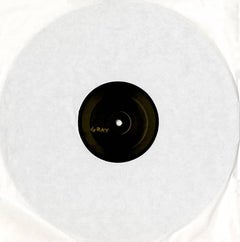 Gray Vinyl Record featuring early Basquiat music
