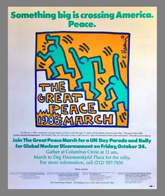 Keith Haring The Great Peace March (Keith Haring prints)