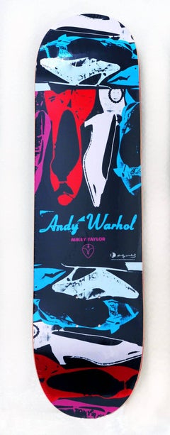 Andy Warhol Shoes Skateboard Deck New