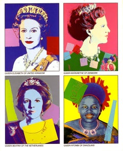 Vintage Warhol Reigning Queens invitation (Castelli Gallery) 