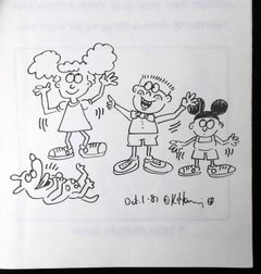 Rare vintage Keith Haring Pop Shop book (A Look-book for Kids)