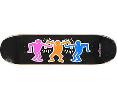 Keith Haring Friends Skateboard Deck (Black)
