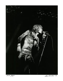 Mick Jagger, Detroit, 1972 (Rock photography)