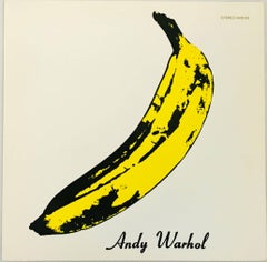 Warhol Banana Cover Art: Nico & The Velvet Underground Vinyl Record
