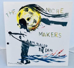 Original Raymond Pettibon Vinyl Record Art