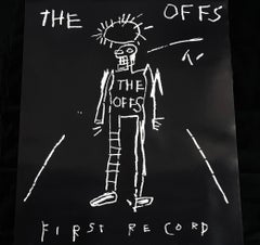 Basquiat The Offs 1984 (vintage Basquiat poster) 