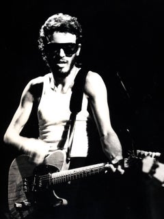 Vintage Bruce Springsteen photograph (the Bottom Line NYC 1975)