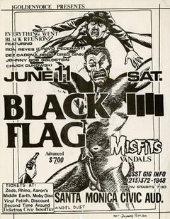 Raymond Pettibon for Black Flag (Raymond Pettibon prints)