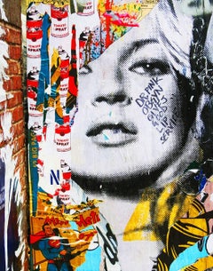 Kate Moss Street Art Photograph New York