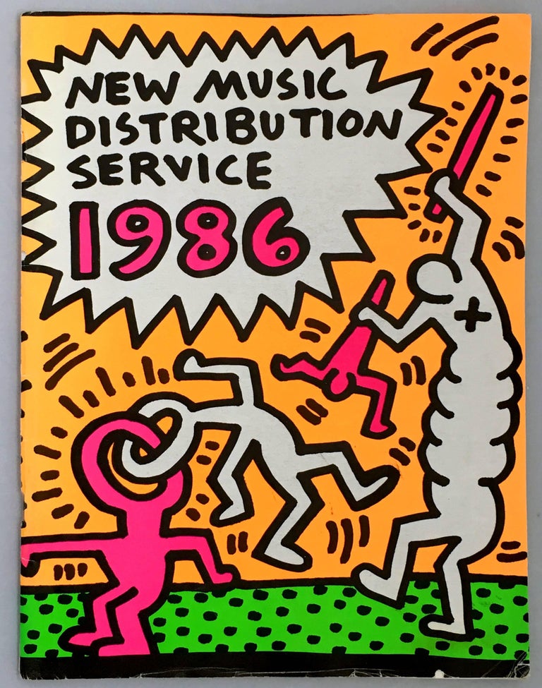 Keith Haring Rare original Keith Haring cover art For Sale at 1stDibs