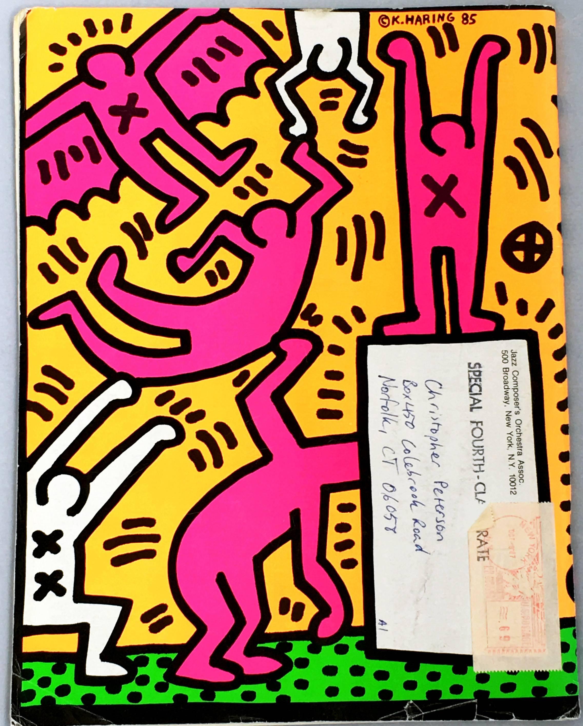 Rare original Keith Haring cover art  4