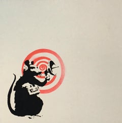 Banksy Radar Rat Record Art