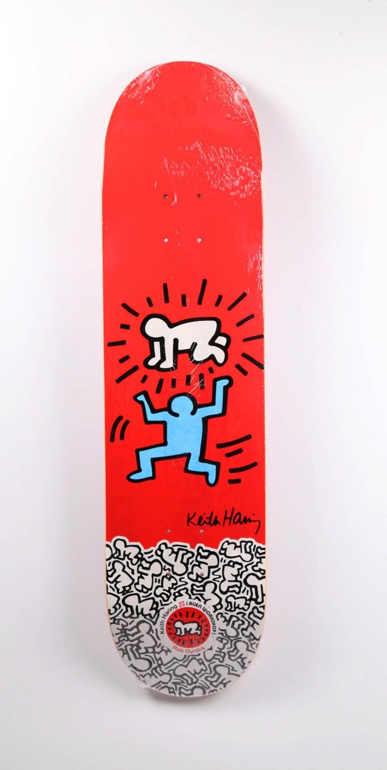 (after) Keith Haring Keith Haring skateboard decks (set of 10) at 1stDibs