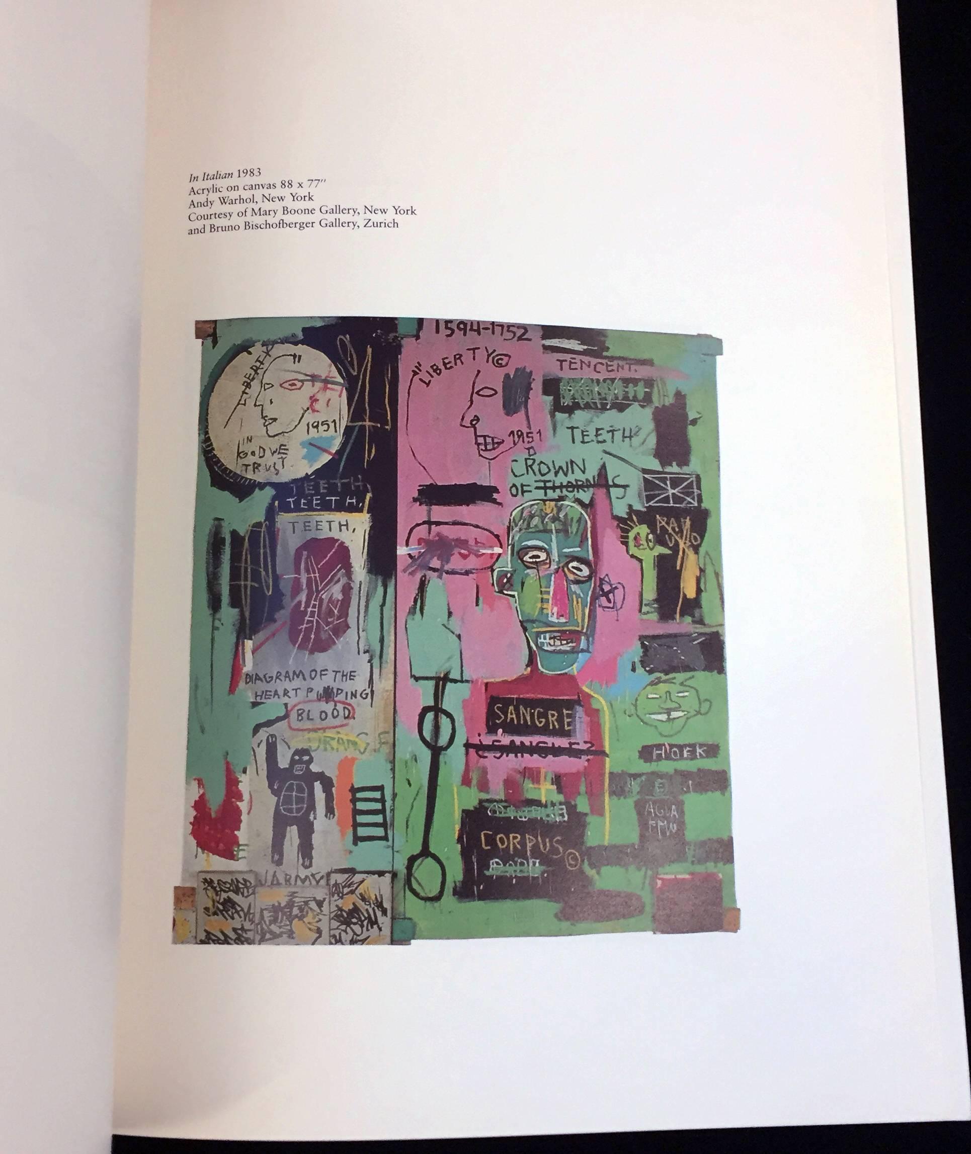 Jean-Michel Basquiat Paintings 1981-1984
Rare catalogue from 1984, published by The Fruitmarket Gallery in Edinburgh, Scotland, marking the artist’s first museum exhibition: 