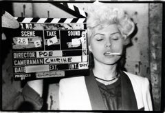 Debbie Harry on the set of The Foreigner East Village, 1977 (Blondie)